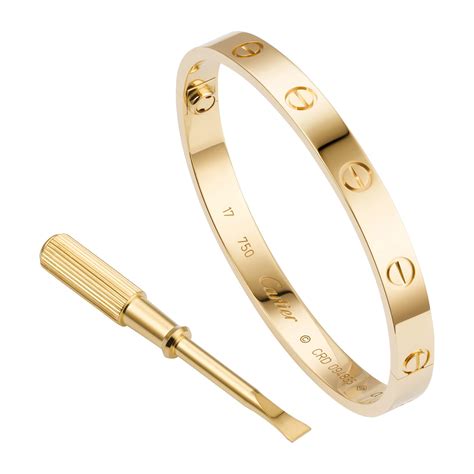 gold love bangle|cartier love bangle price.